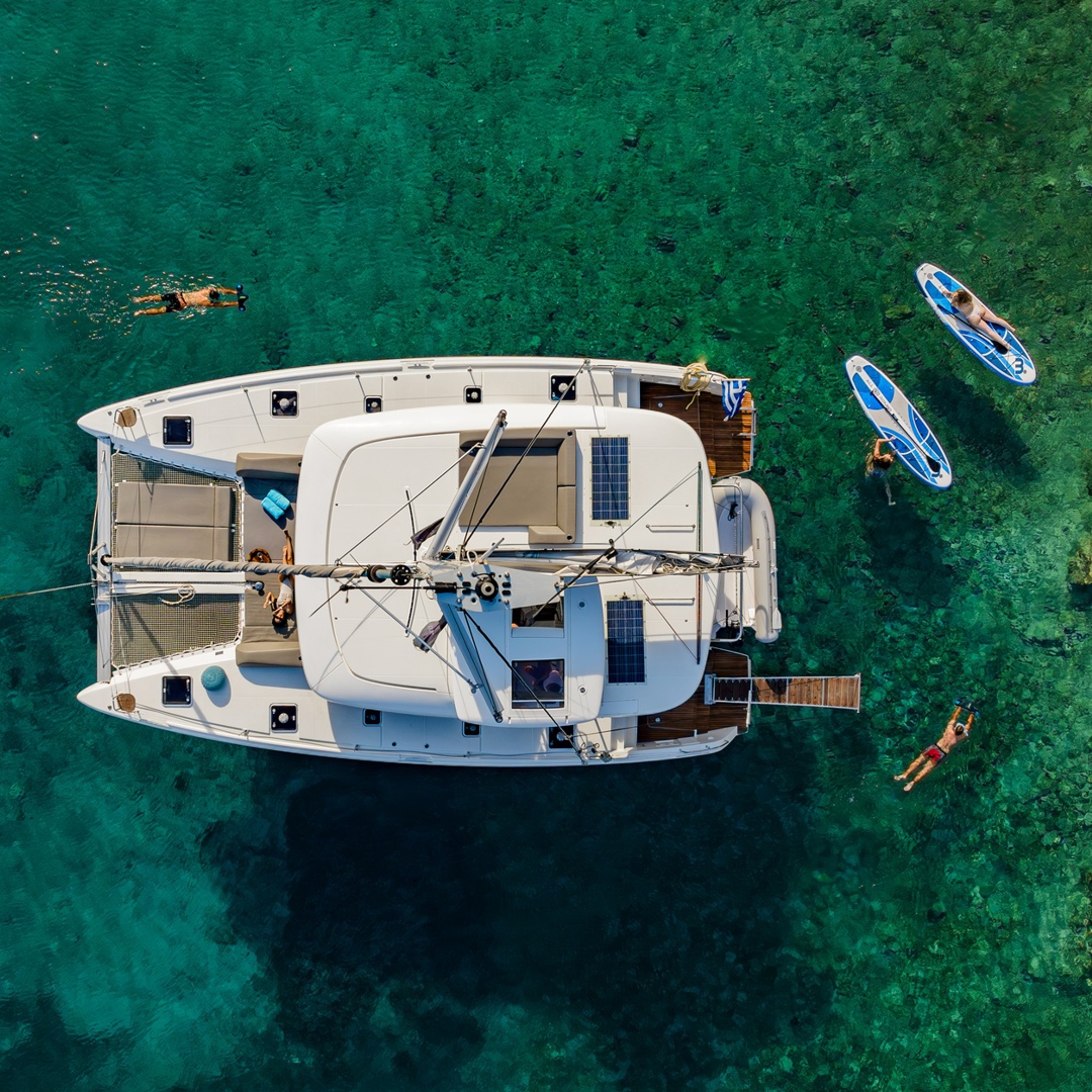 Catamaran Cruising Holidays from Lefkada Island