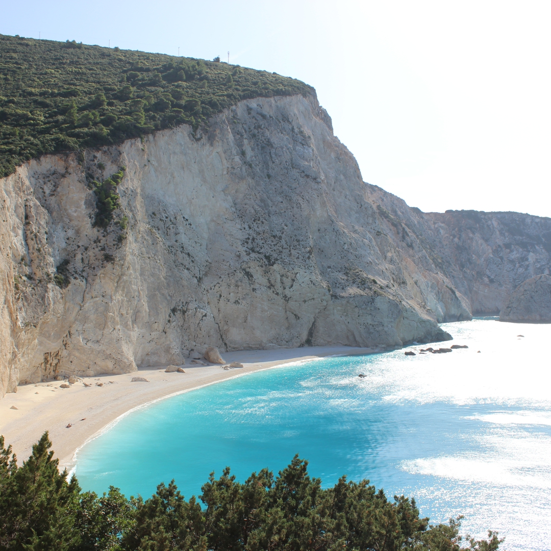 The stunning west coast of Lefkada Island