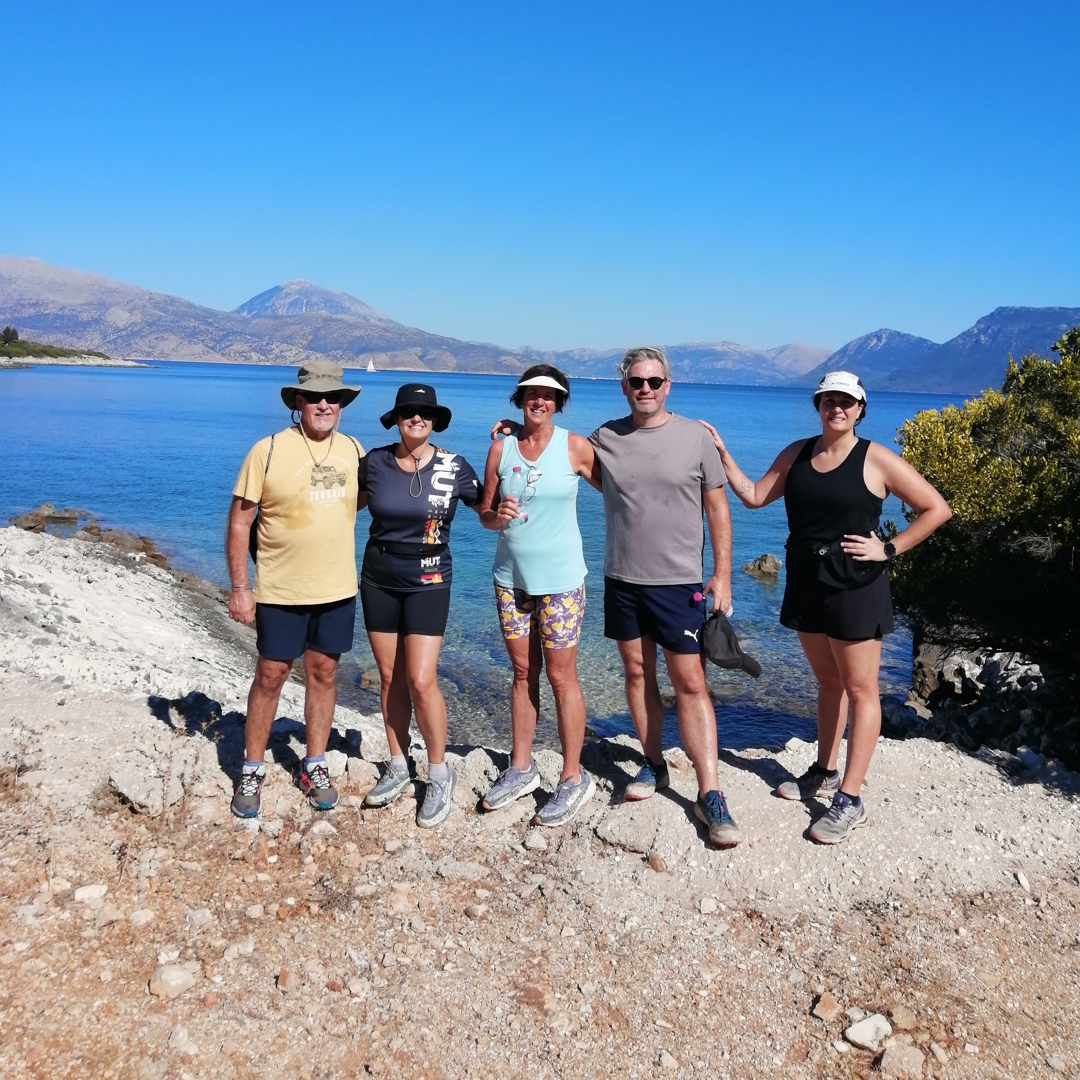 Walking trail on Kastos Island.
